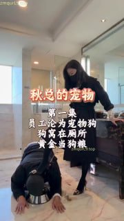 秋大大_领导的宠物1_员工沦为宠物狗的封面