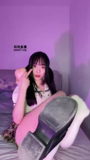 TLWW23065【小欲魔王】第一视角_小白袜诱惑混乱倒计时的封面