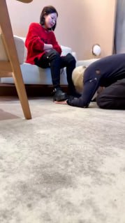 TLWW23435【彼岸花开】素人S长靴白袜踢踹踩的封面