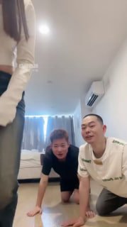 【小渔情侣S】069_重度刑奴调教_双M_磕头求虐_重度耳光_踢踹【小骚M】的封面
